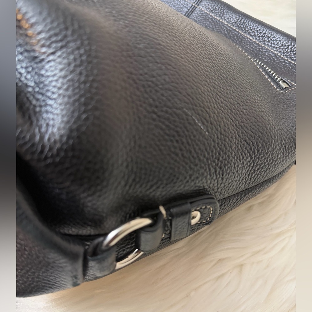 Coach Black Leather Hobo Bag - Picture 8 of 16